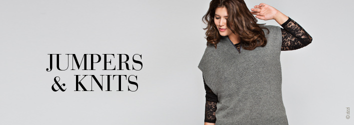 Jumpers and Knit in plus sizes