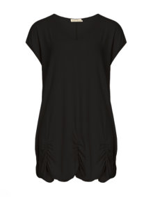 Isolde Roth T-shirt with decorative seam Black