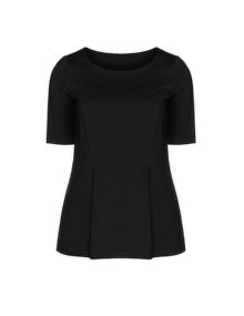 Manon Baptiste Fitted jersey t-shirt Black