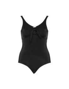 State of Mind Swimsuit with knot Black