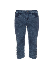 Zizzi Skinny capri jeans Blue